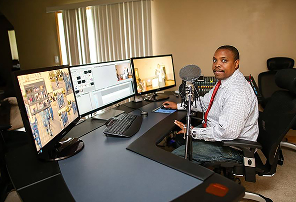 Benard Omweri owns East African Television, which will broadcast the “Exploring America” series.