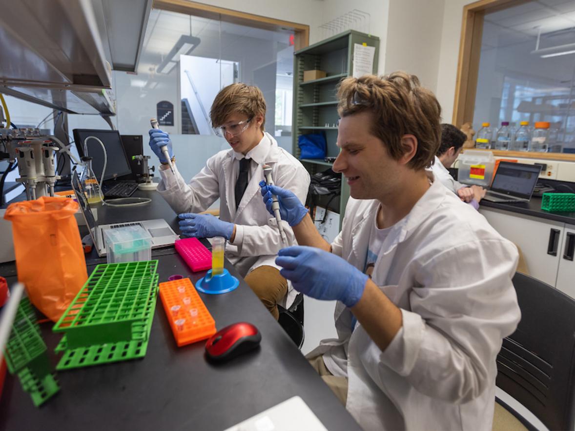 Mentored research gives students insight into cancer, alternative ethanol resource Featured Image
