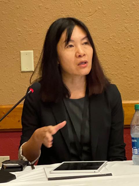 Holly Yuan, cybersecurity panel